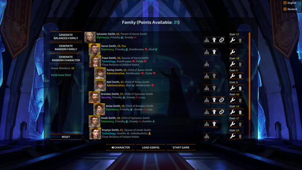 Star Dynasties: Bloodlines screenshot 1