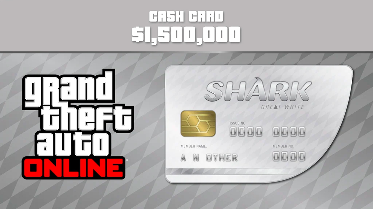 Buy Grand Theft Auto Online Great White Shark Cash Card Rockstar