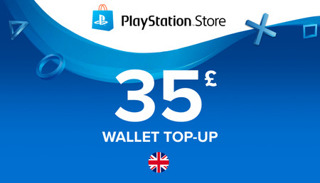 PlayStation Network Card 35£ background
