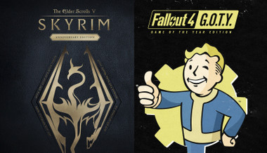 Skyrim Anniversary Edition + Fallout 4 G.O.T.Y Bundle (Xbox ONE / Xbox Series X|S) Skyrim Anniversary Edition + Fallout 4 G.O.T.Y Bundle (Xbox ONE / Xbox Series X|S)