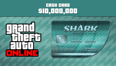 Grand Theft Auto Online: Megalodon Shark Cash Card background