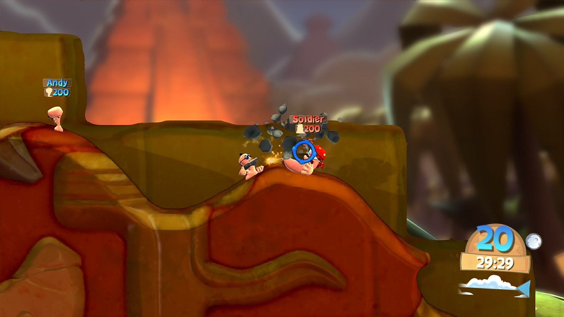 Worms Battlegrounds Microsoft Xbox One Game 16 Years for sale online 