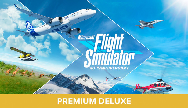 Microsoft Flight Simulator Premium Deluxe 40th Anniversary Edition (PC / Xbox Series X|S)