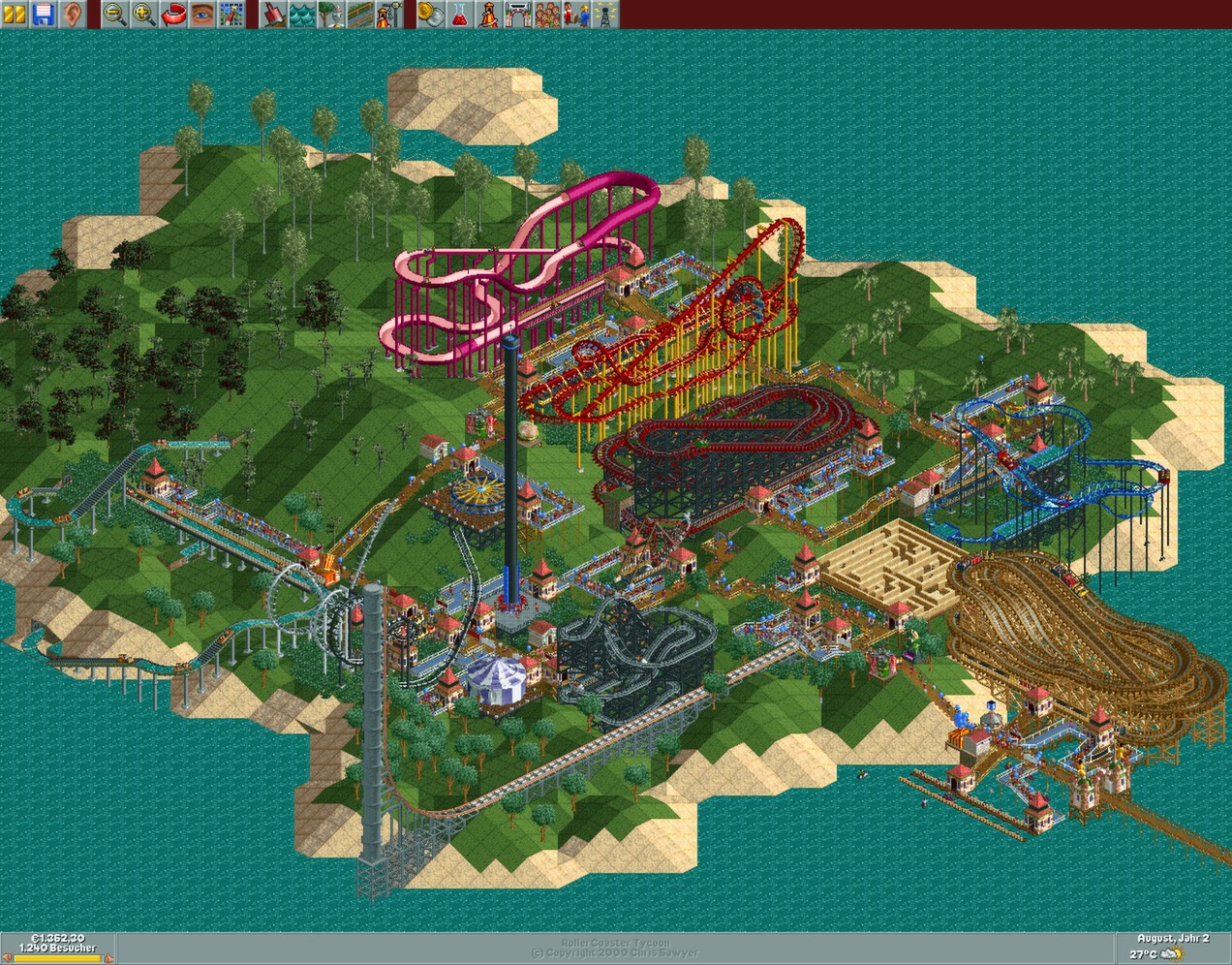 crack no cd roller coaster tycoon