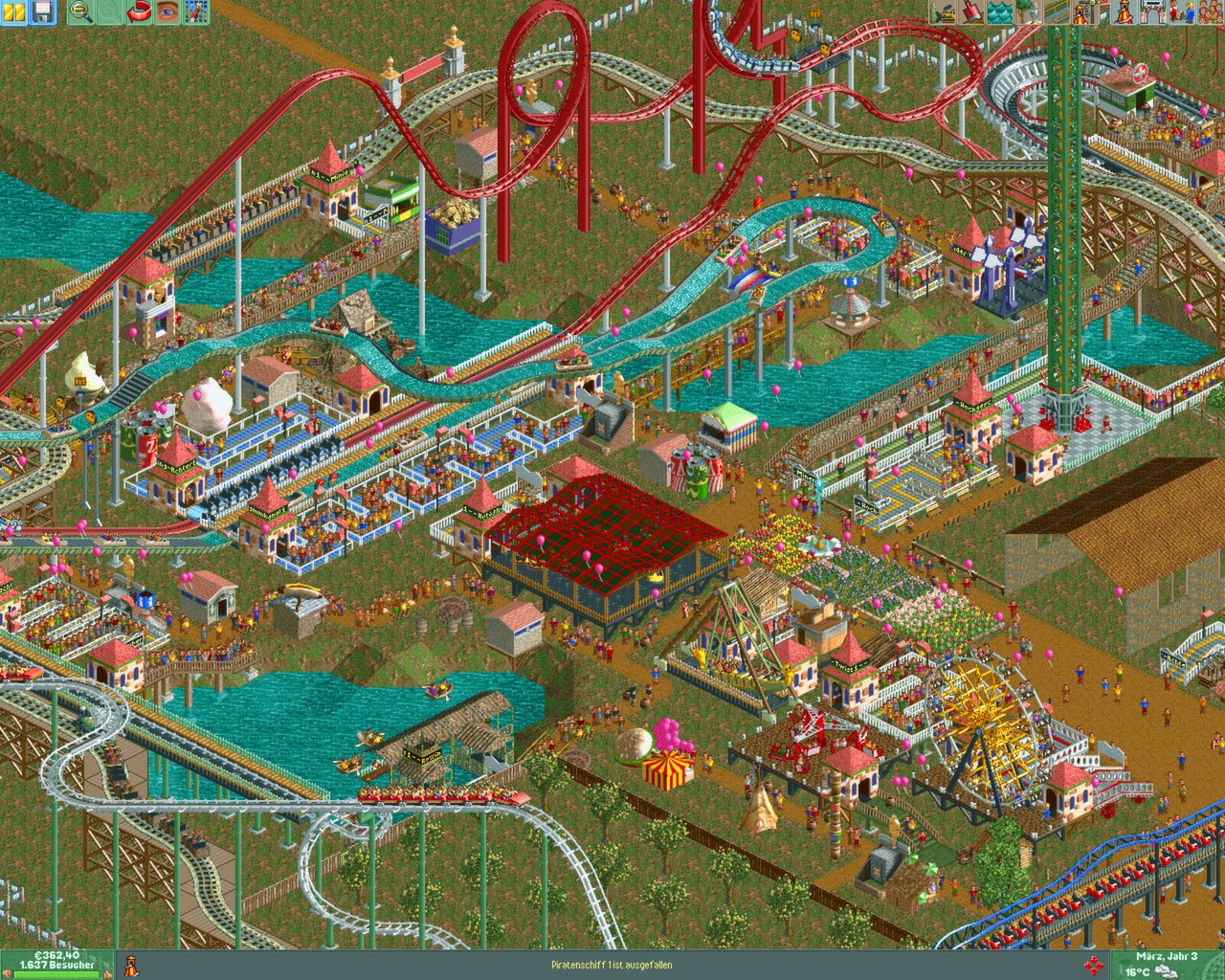 Rollercoaster Tycoon Online Spielen