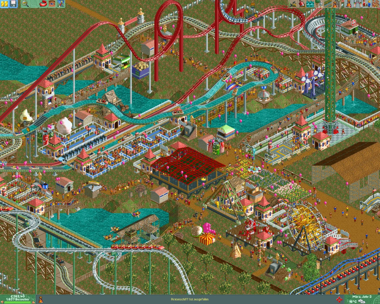 roller coaster tycoon classic download pc