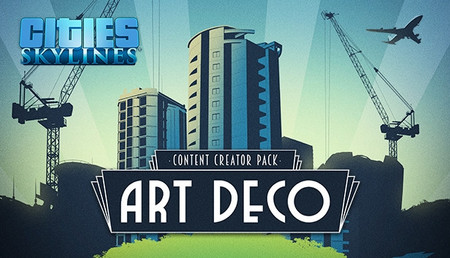 Cities: Skylines - Content Creator Pack: Art Deco background