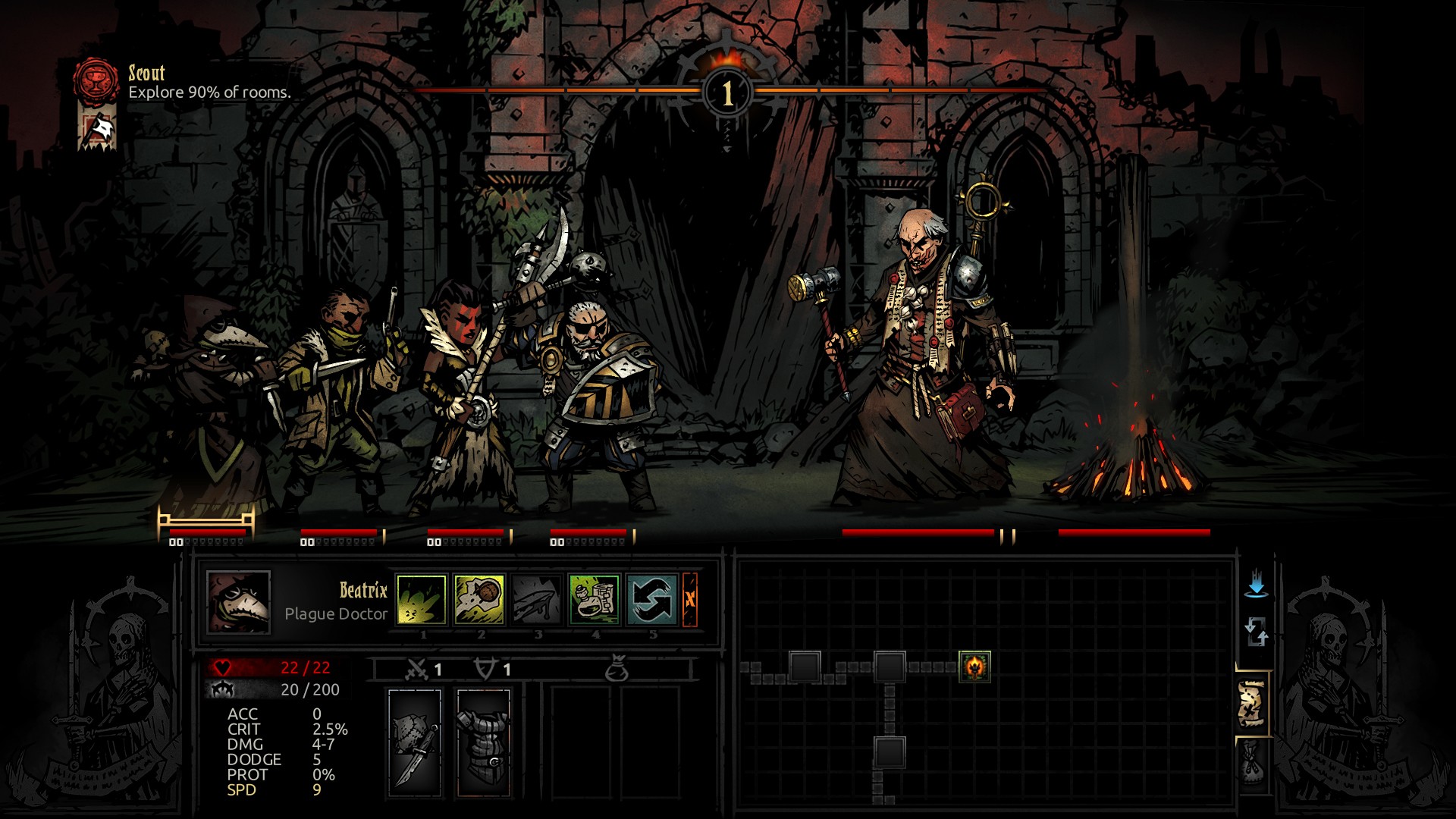 darkest dungeon when to start crimson court