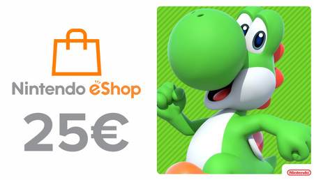 cartão Nintendo eShop 25€ background