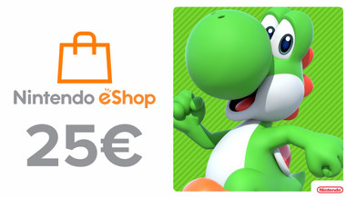 cartão Nintendo eShop 25€ cartão Nintendo eShop 25€