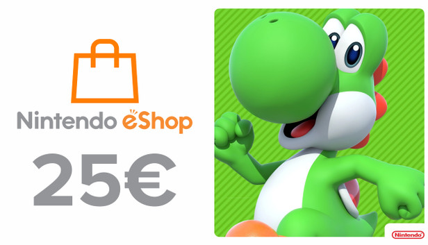 cartão Nintendo eShop 25€