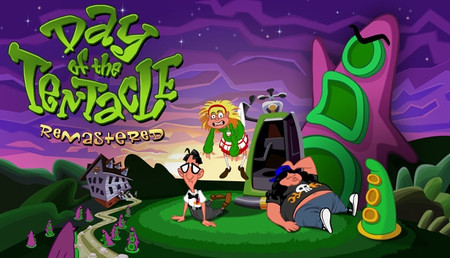 Day of the Tentacle Remastered background