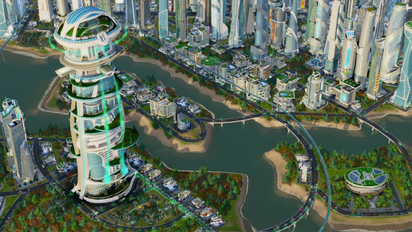 Simcity: Cities of Tomorrow screenshot 1