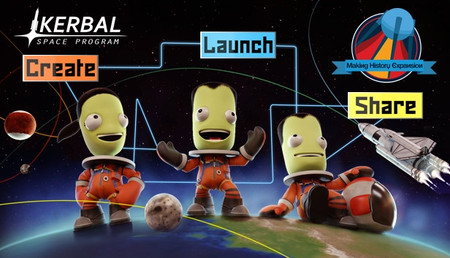Kerbal Space Program: Making History Expansion background