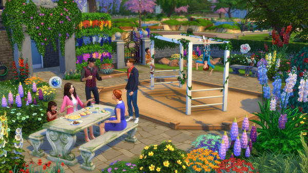 Les Sims 4: Kit d'Objets Jardin Romantique screenshot 1