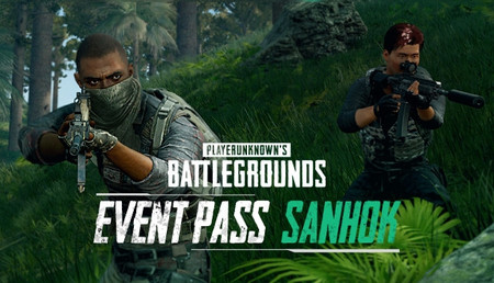 Playerunknown's Battlegrounds: Event Pass Sanhok background