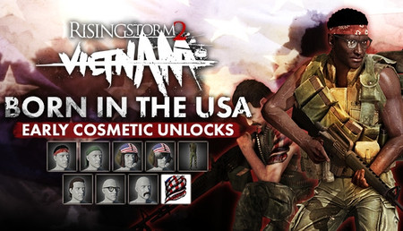 Rising Storm 2: Vietnam Born in the USA Cosmetic DLC background