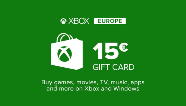 Xbox Gift Card 15€ (Euro area)