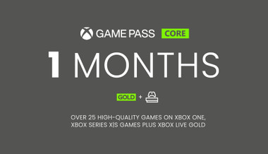 Xbox Live Gold 1 Month Membership