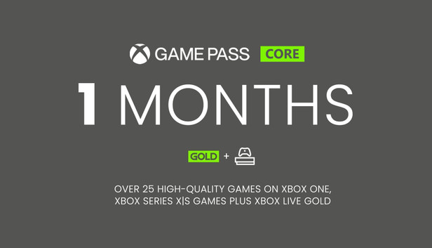 Xbox Live Gold 1 Month Membership Xbox Live Gold 1 Month Membership