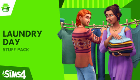 The Sims 4: Laundry Day Stuff background