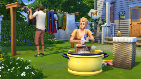 De Sims 4 Wasgoed Accessoires screenshot 1