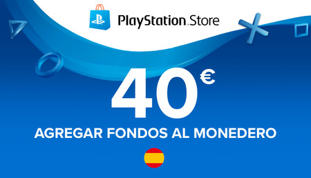 PlayStation Network Card 40€ background