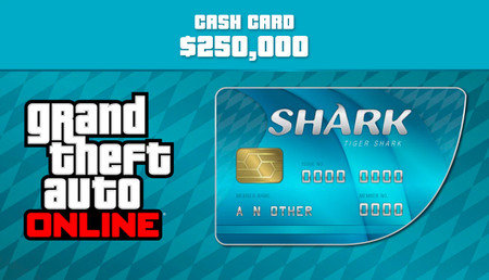 Grand Theft Auto Online: Tiger Shark Cash Card Xbox ONE background