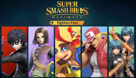 Super Smash Bros. Ultimate Fighter Pass Switch background