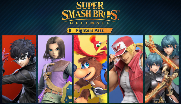 Super Smash Bros. Ultimate Fighter Pass Switch Super Smash Bros. Ultimate Fighter Pass Switch