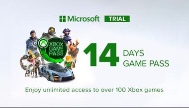 Xbox Game Pass 14 dages prøveperiode Xbox (Only New Accounts)
