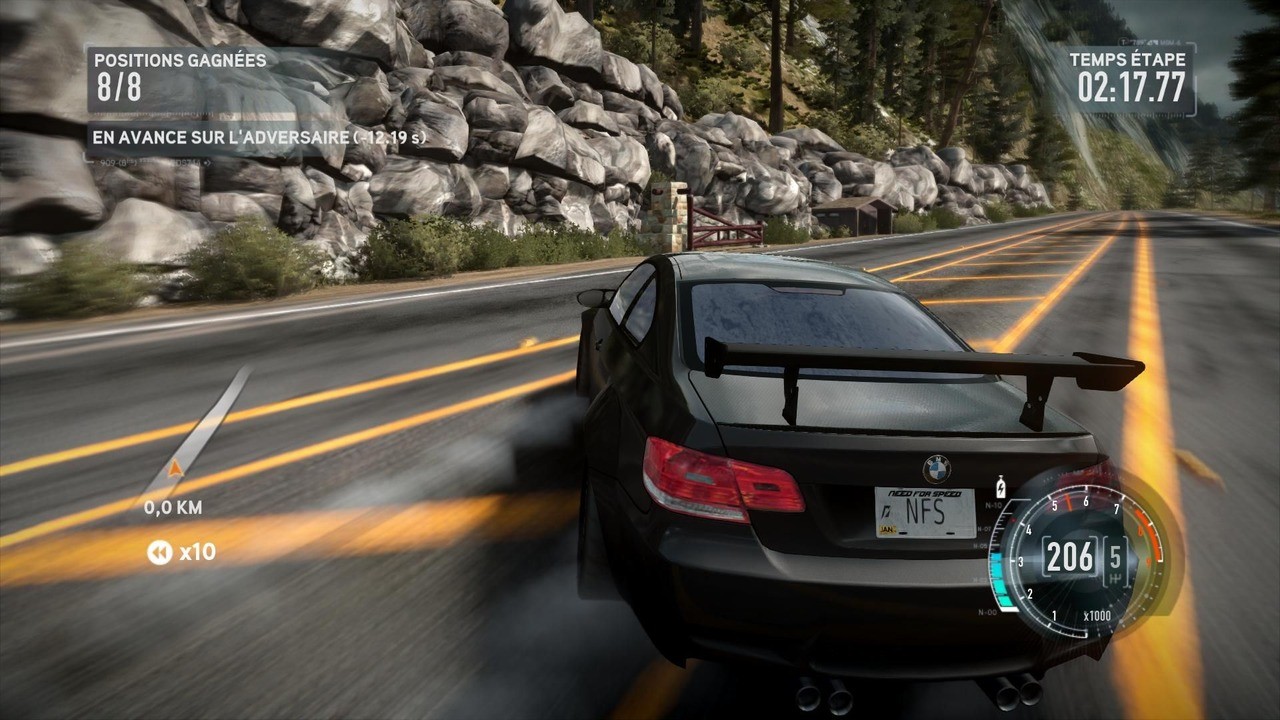 Nfs the run карта
