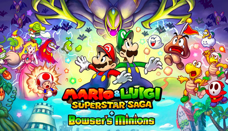 Mario and Luigi Superstar Saga Bowser's Minions 3DS (Europe) Mario and Luigi Superstar Saga Bowser's Minions 3DS (Europe)