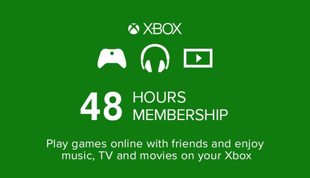 Abonnement Xbox Live Gold 48h (uniquement les nouveaux comptes) background