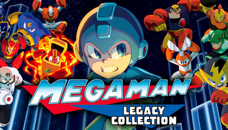 Mega Man Legacy Collection background