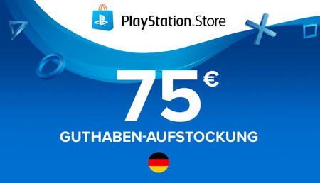 Carta PlayStation Network 75€ background