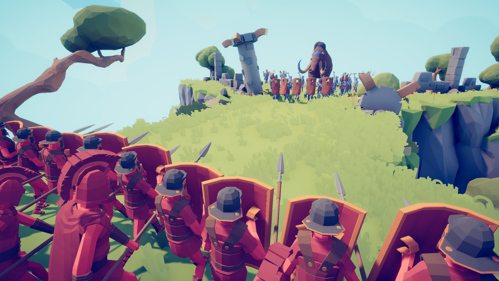 totally accurate battle simulator game