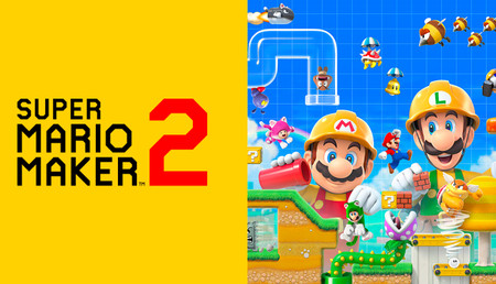 Super Mario Maker 2 Switch background