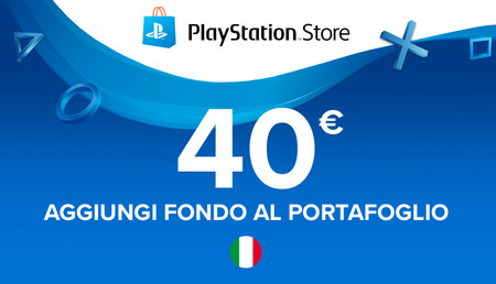 Carta PlayStation Network 40€ background