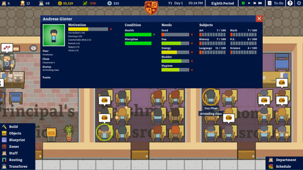 Academia School Simulator screenshot 1