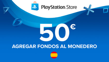 PlayStation Network Card 50€ background