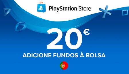 PlayStation Network Card 20€ background