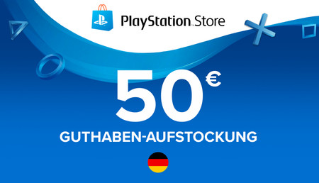 PlayStation Network Card 50€ background