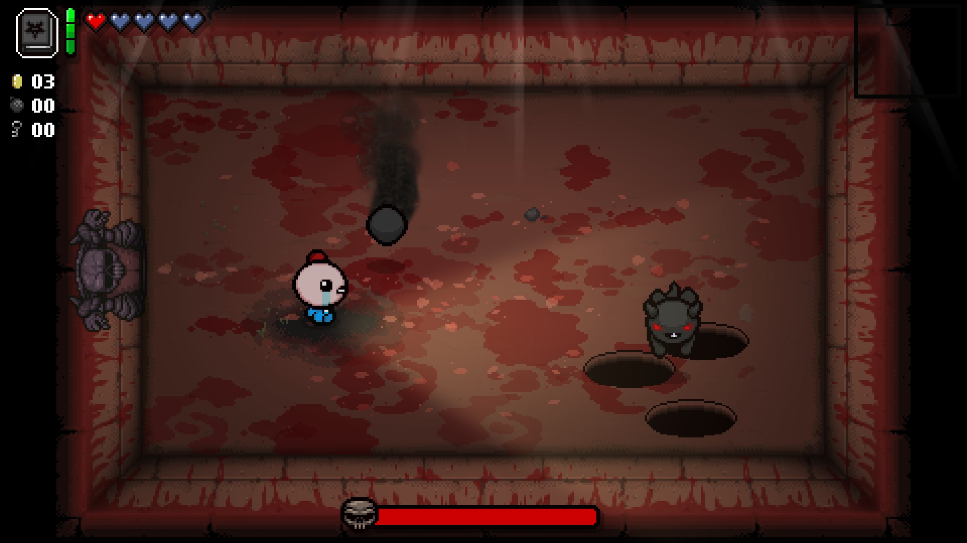 The binding of isaac rebirth комната с кроватью