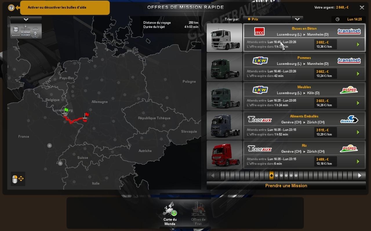 do jogo euro truck simulator 2