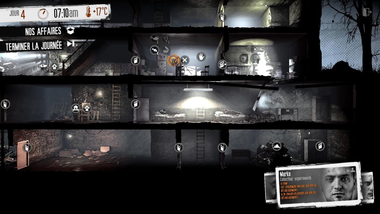 This war of mine как передвигать мебель