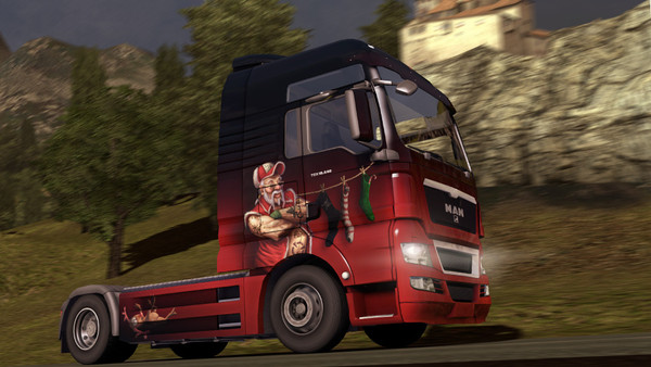 Euro Truck Simulator 2 - Christmas Paint Jobs Pack screenshot 1
