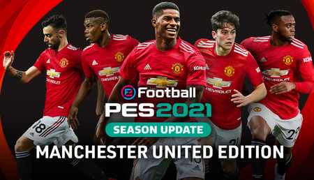 eFootball PES 2021 Season Update Manchester United Edition background
