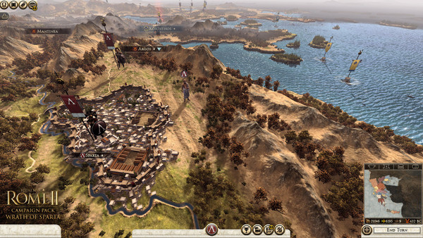 Total War: Rome II - Wrath of Sparta screenshot 1