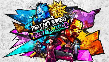 Borderlands 3: Psycho Krieg and the Fantastic FusterCluck background